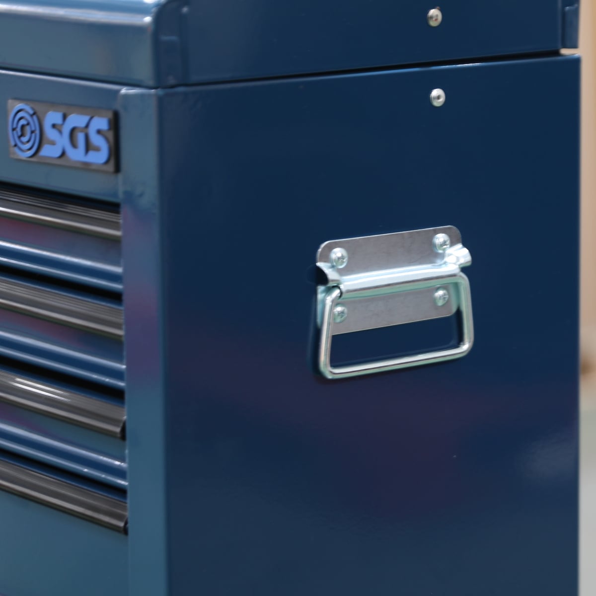 SGS Mechanics 8 Drawer Tool Box Chest & Roller Cabinet | Blue